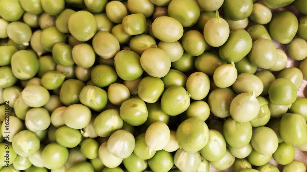 green peas - summer harvest green peas - summer harvest
