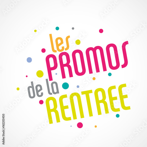 les promos de la rentrée