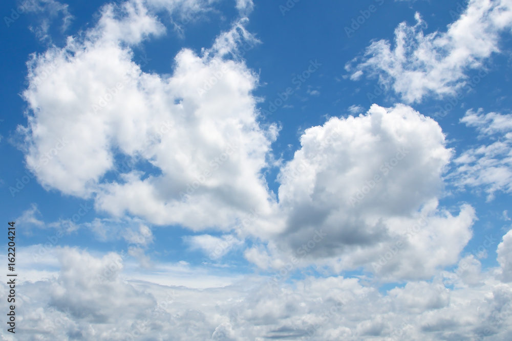 sky and white clouds background. sky and white clouds background.