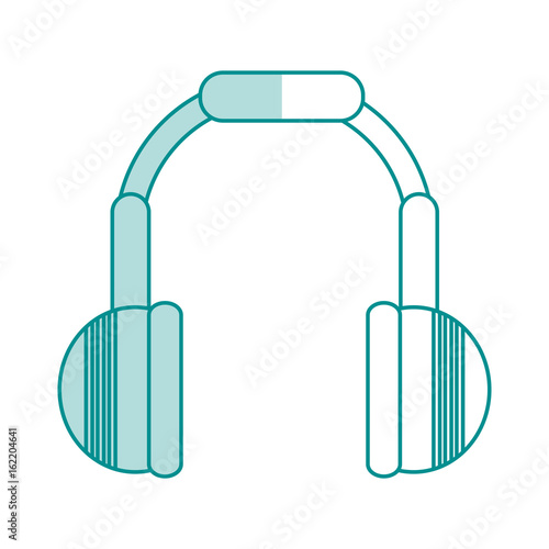 headphones ector illustration
