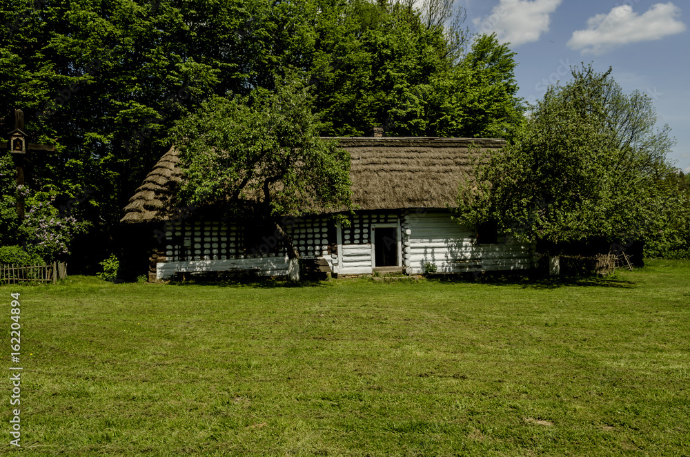 Fototapeta premium wioska zabudowania