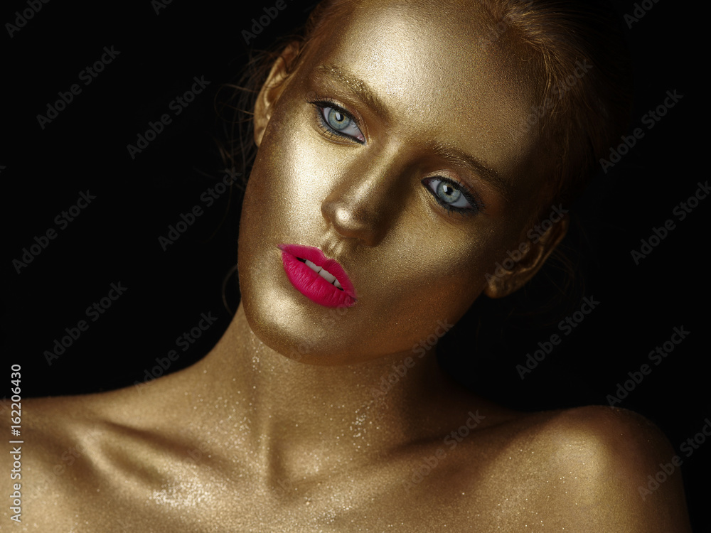 Glitter & Gold Face Painting & Body Art