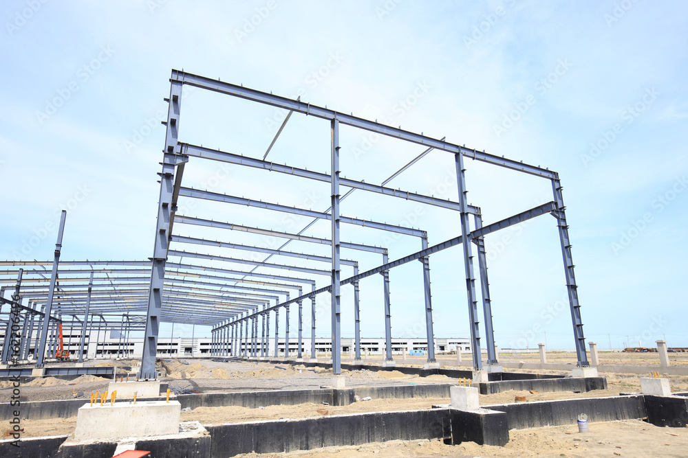 Fototapeta premium The steel structure