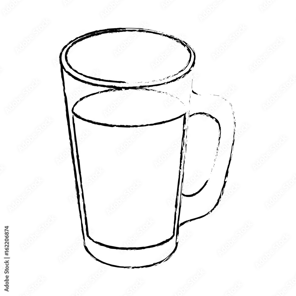 coffee mug icon over white background vector illustration coffee mug icon over white background vector illustration