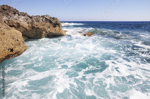 Mediterranean sea landscape. Cyprus