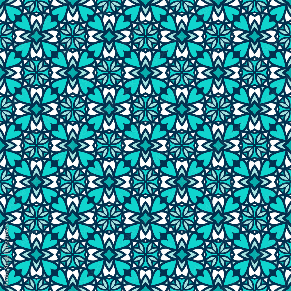 Ornamental seamless pattern. Ornamental seamless pattern.