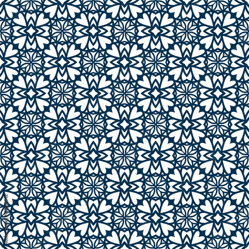 Ornamental seamless pattern. Repeating geometric background.