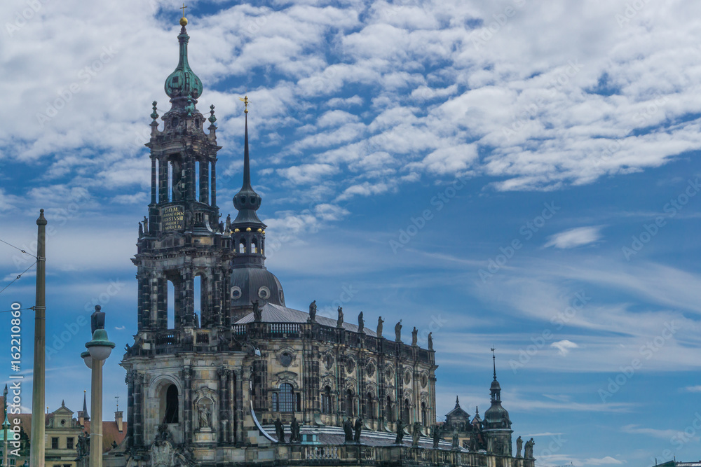 Catholic cathedral in Dresden, Hofkirche, Germany