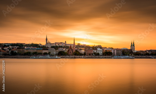 Stunning panoramic photo of Budapest Hungary © Evgeni