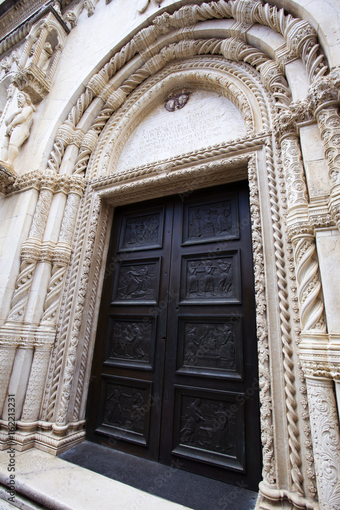 Sibenik cathedral doors