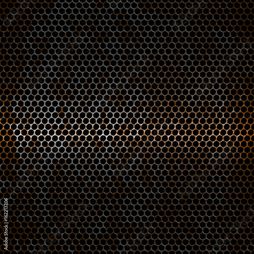 Rusty mesh