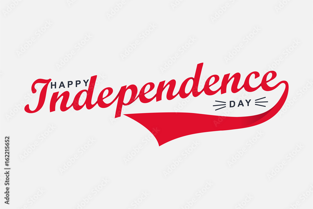 isolated happy independence day letter design isolated happy independence day letter design