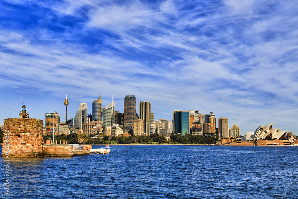 Fototapeta premium Sy Harb Fort CBD Day