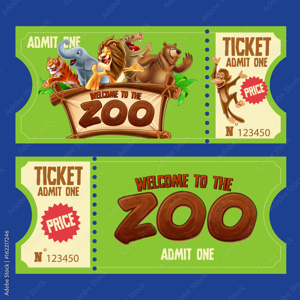 Zoo Ticket Stock GamesAgeddon