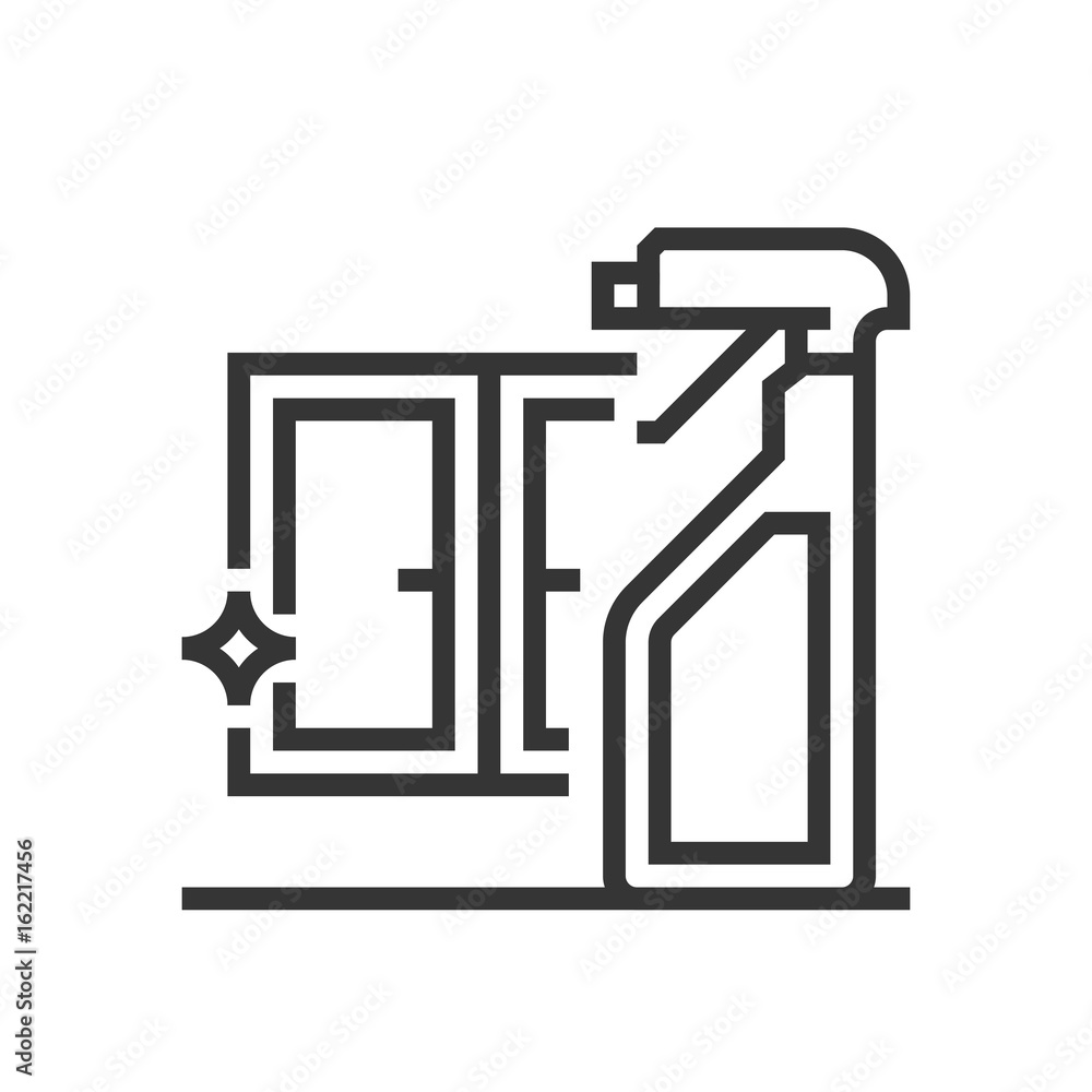Window cleaning icon Window cleaning icon