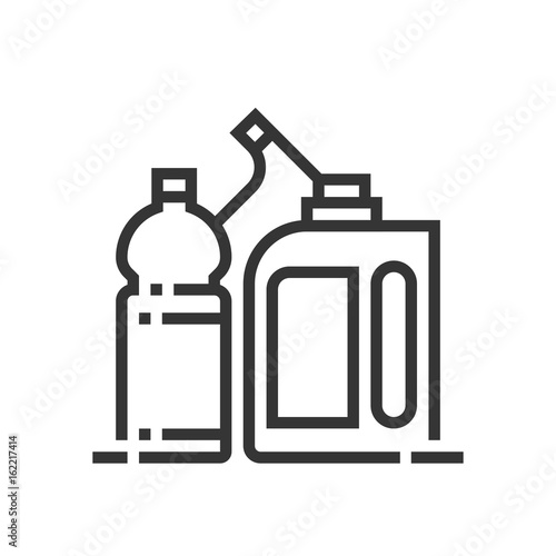 Cleaning materials icon