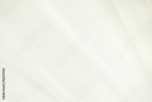 Abstract white wedding tulle or chiffon background