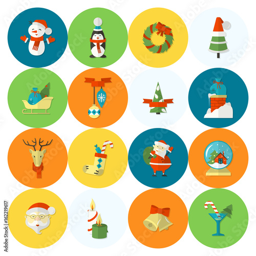 Christmas and Winter Icons Collection