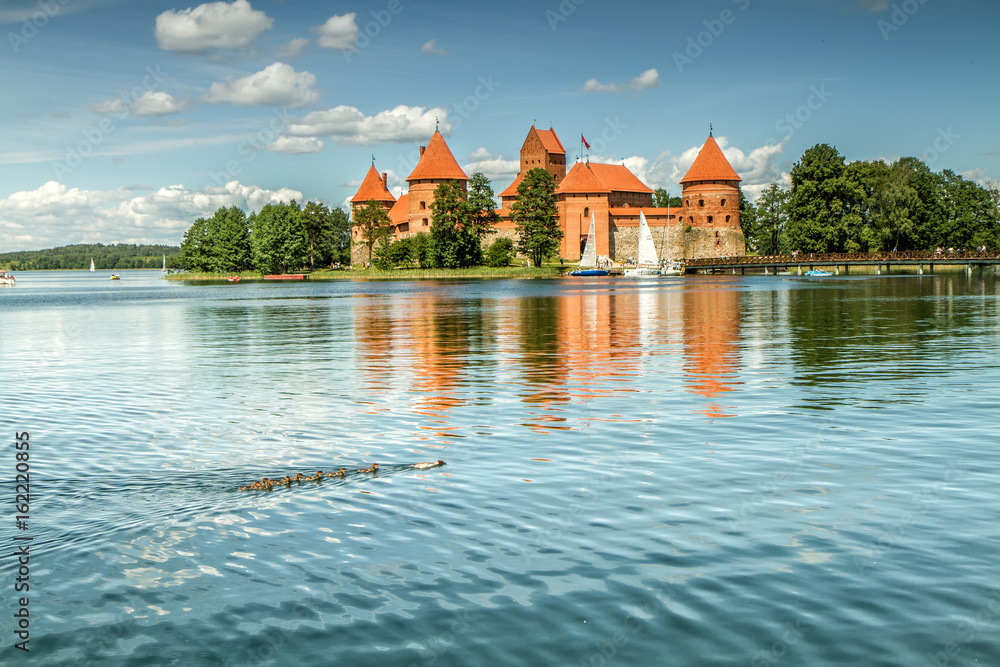 Trakai Castle in Lithuania Trakai Castle in Lithuania