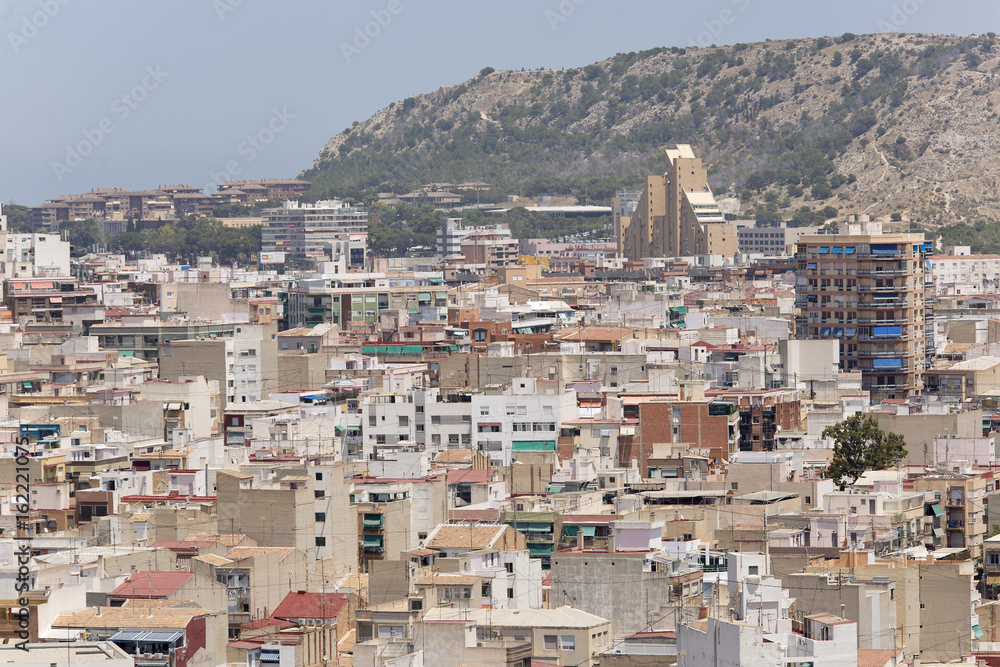 Views of the city of Alicante, Spain.