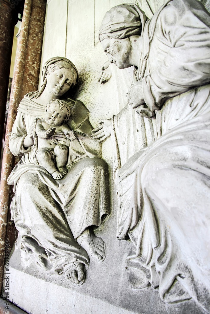 Historic cemetery in Salzburg