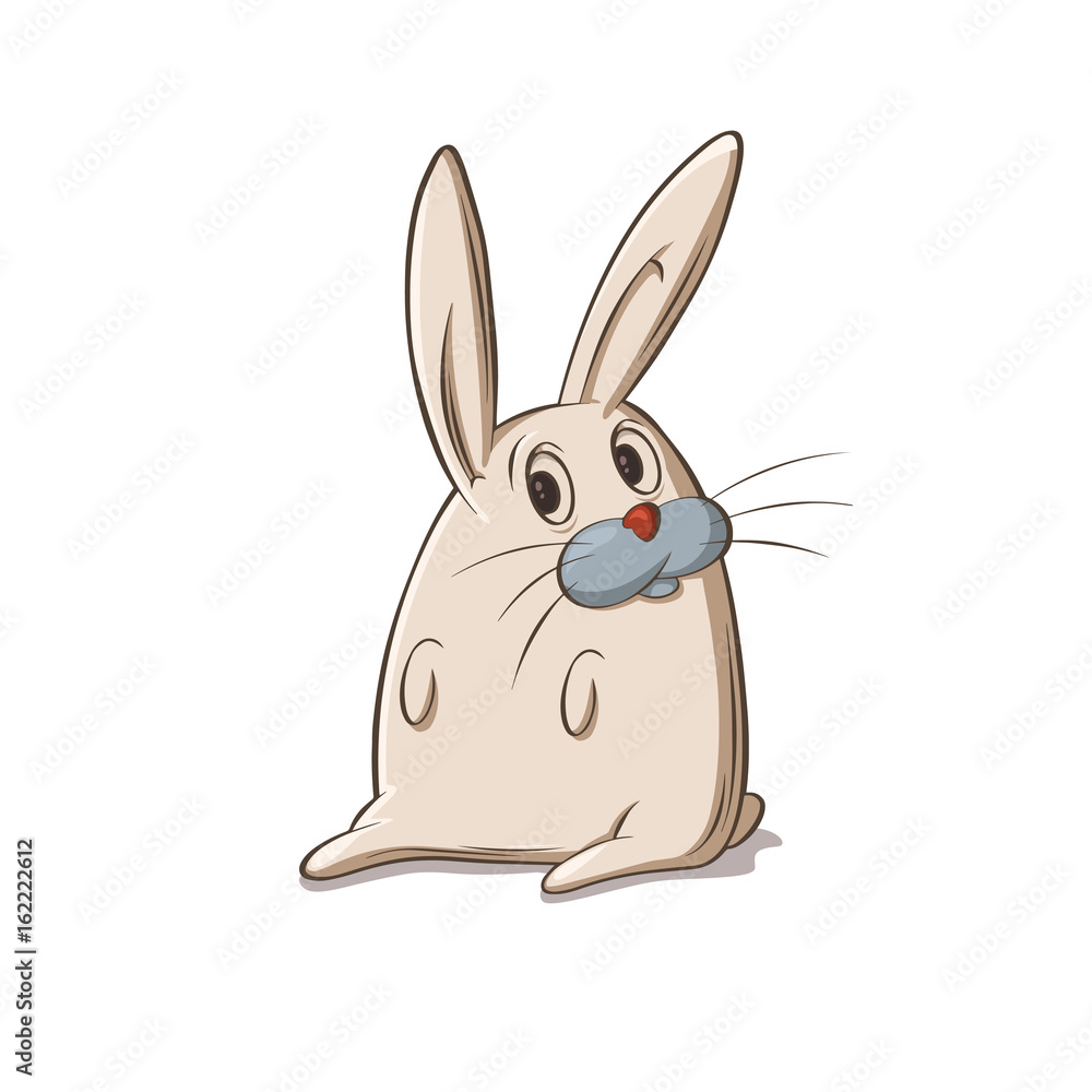 Obraz premium bunny character illustration