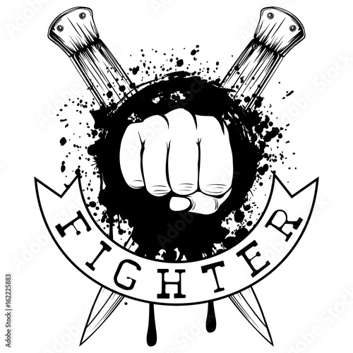 fist and knifes