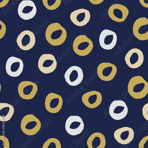 Seamless modern dark blue v...