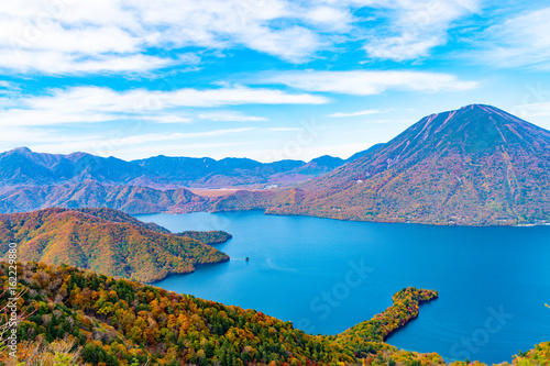 日光　半月山と中禅寺湖