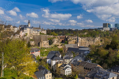 Luxembourg city cityscape