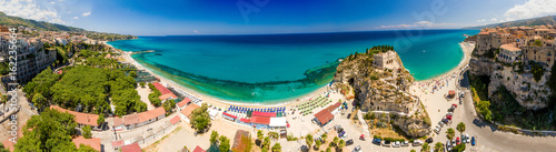 Tropea aerial view from the city hill