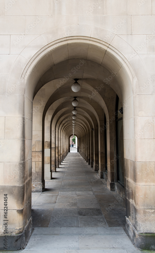 Archway with arch columns