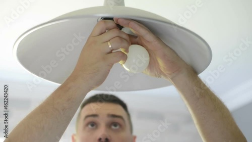 Power save LED lamp changing