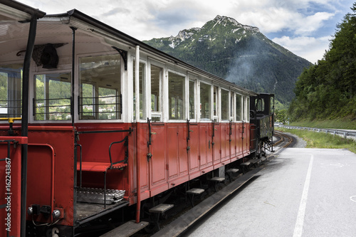 Achenseebahn am Achensee in Tirol, Österreich photo