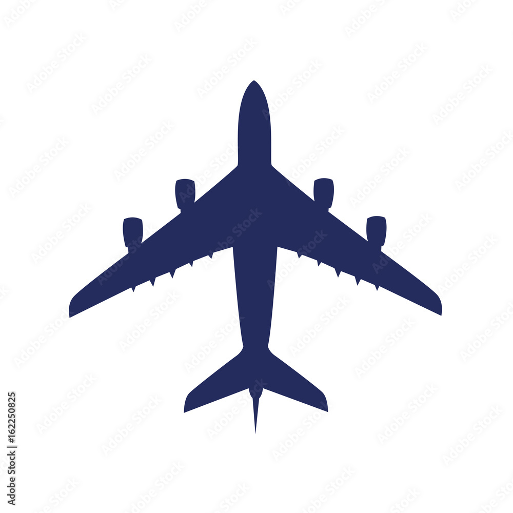 Flugzeug blau Flugzeug blau