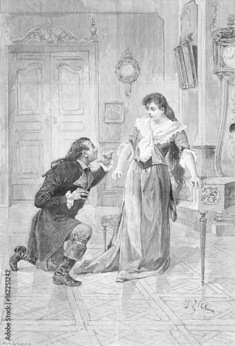 The Opera Werther by Massenet. Date: 1892