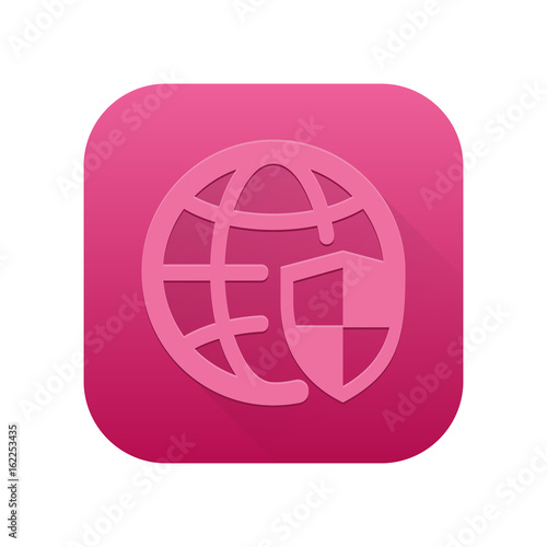 Matte Long Shadow App-Icon