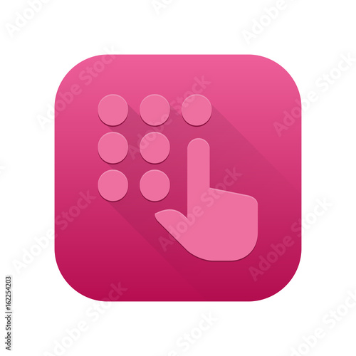 Matte Long Shadow App-Icon