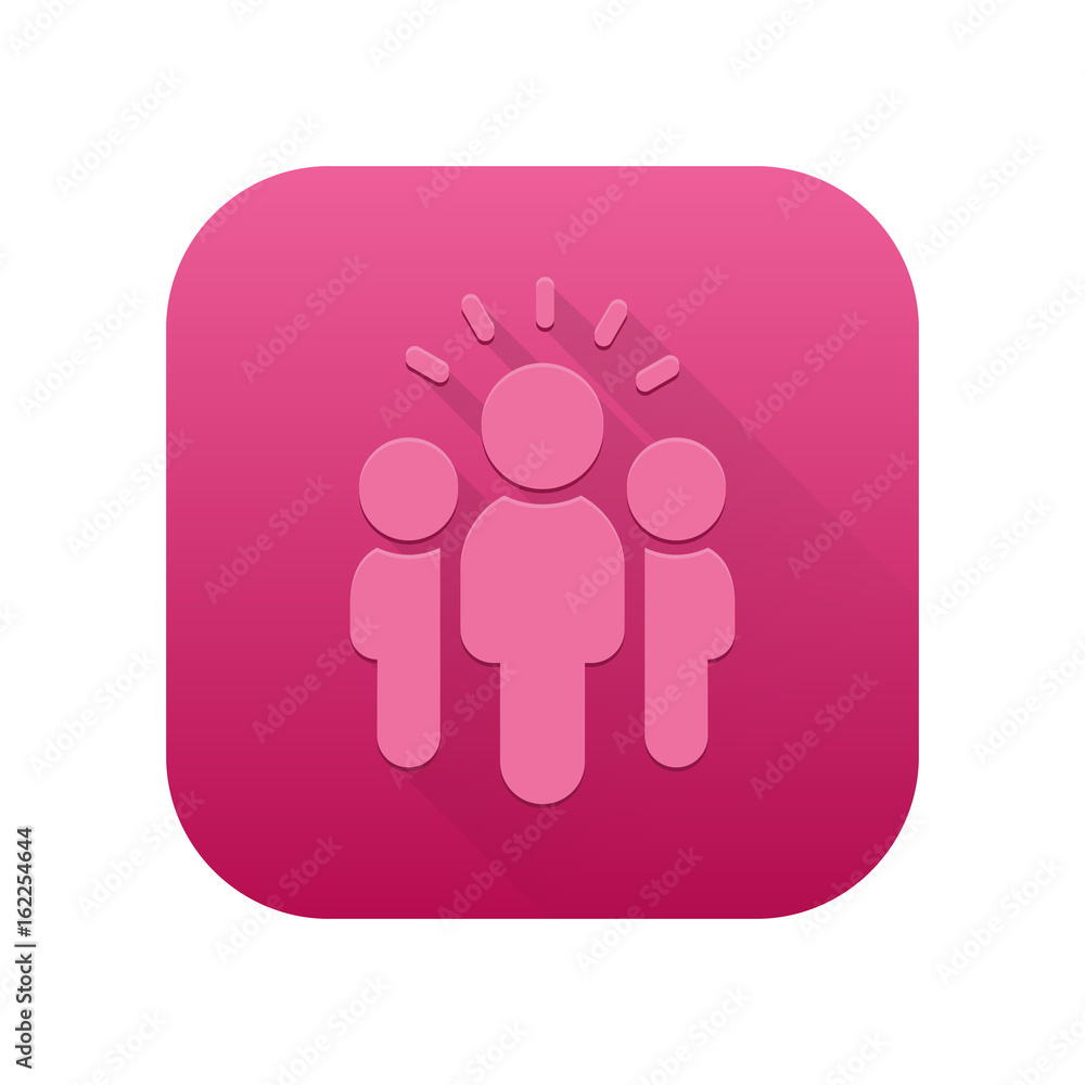 Matte Long Shadow App-Icon Matte Long Shadow App-Icon