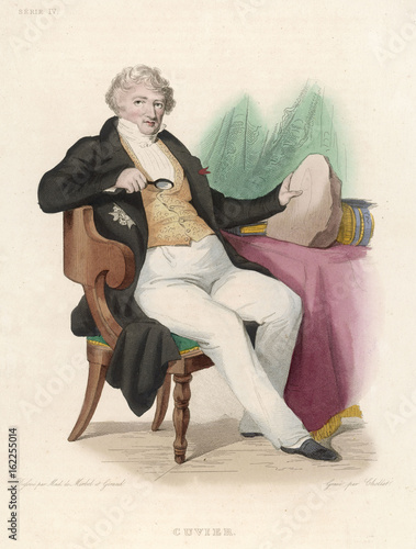 Georges Cuvier  French scientist. Date: 1769 - 1832 photo