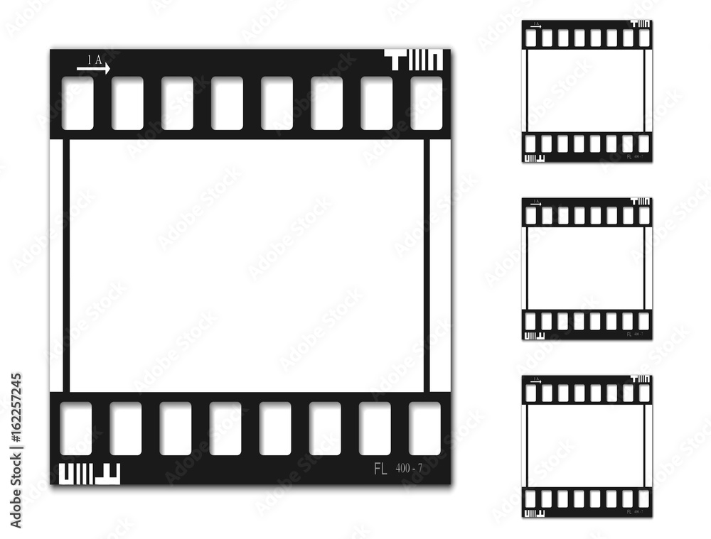 film, movie, photo, filmstrip set of film frame, vector illustration film, movie, photo, filmstrip set of film frame, vector illustration