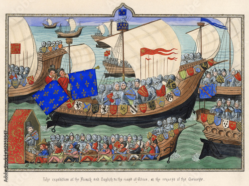 Medieval Shipping. Date: 1390