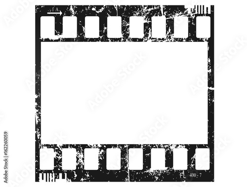 film, movie, photo, filmstrip set of film frame, vector illustration