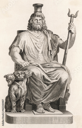 Classical Myth: the god Hades - Dis - Pluto. photo