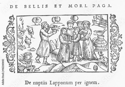 Lapp Marriage 1555. Date: 1555