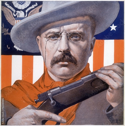 Theodore Roosevelt. Date: 1906 photo