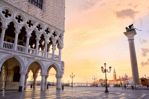 Fotografie, Obraz San Marco square at sunrise in Venice, Italy