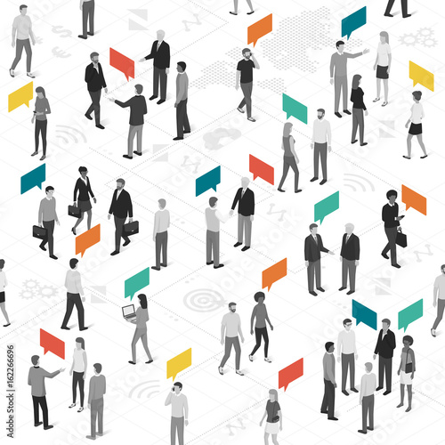 Communication and social networks