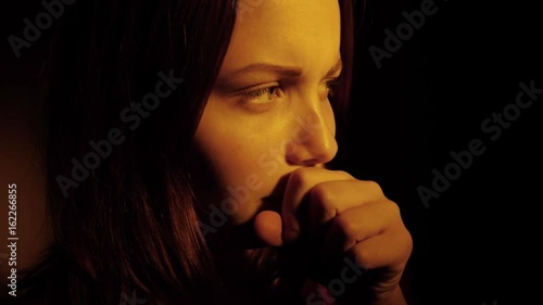 Teen expressing disgust 4K