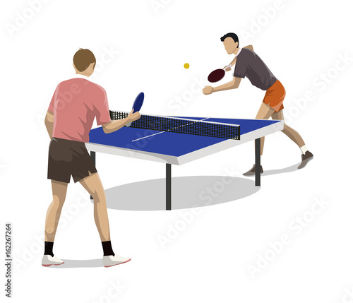 Table tennis two.
